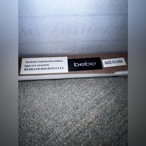 Bebe shoe luxury canvas decor hanging - Picture 10 of 16